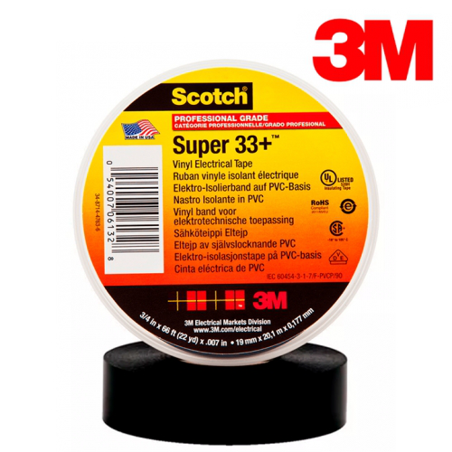 Cinta Aislante 3M Scotch Super 33+ 3M